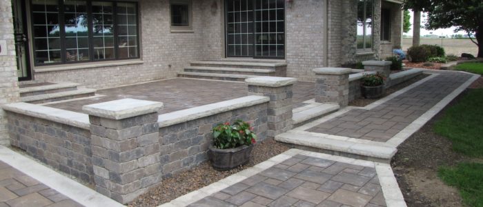 outdoor living hardscaping