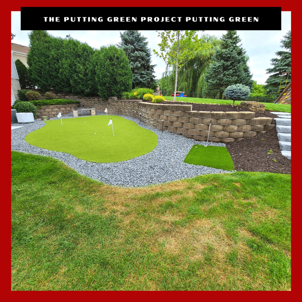 For the golf lover, a putting green!