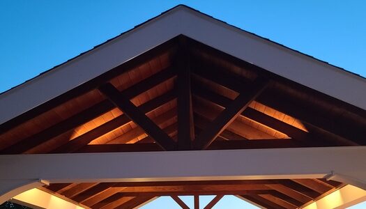 Pavilion roof