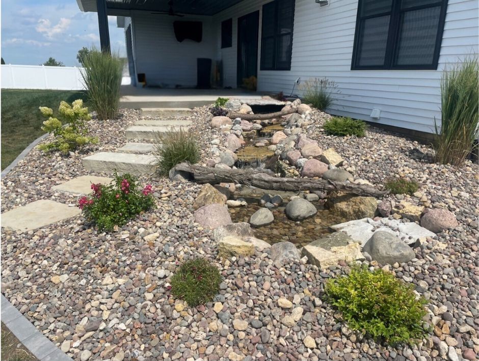 Water features increase value to a home